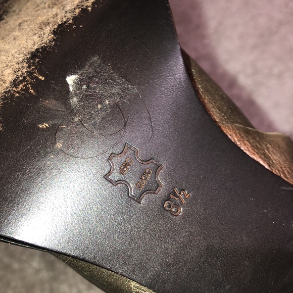 COPY - MICHAEL Michael Kors Metallic Heeled Boots - Picture 8 of 12